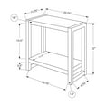 thumbnail image 3 of Stylish 2-Tier Accent Table Narrow End Table for Living Room, Bedroom, 3 of 11