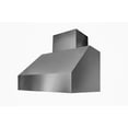 thumbnail image 3 of Trade-Wind 7272 7200 Series 72" Wide Outdoor Wall Mounted Range Hood - Stainless Steel, 3 of 5