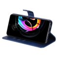thumbnail image 2 of Estuche de Cuero PU con Cierre para Motorola Edge 20 Lite , Funda Protectora con Billetera y Correa, 2 of 6