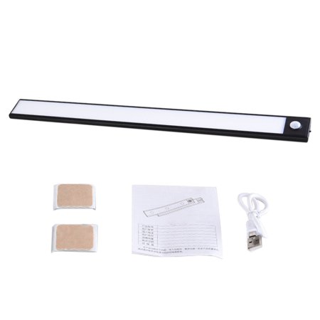 

Reduced！Bedroom Motion Sensor USB Rechargeable Night Lamp Under Cabinet Light 2 Modes