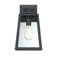 thumbnail image 4 of Westinghouse Lighting  Ashdale One-Light Outdoor Wall Fixture, Textured Black Finish with Clear Seeded Glass, 4 of 5