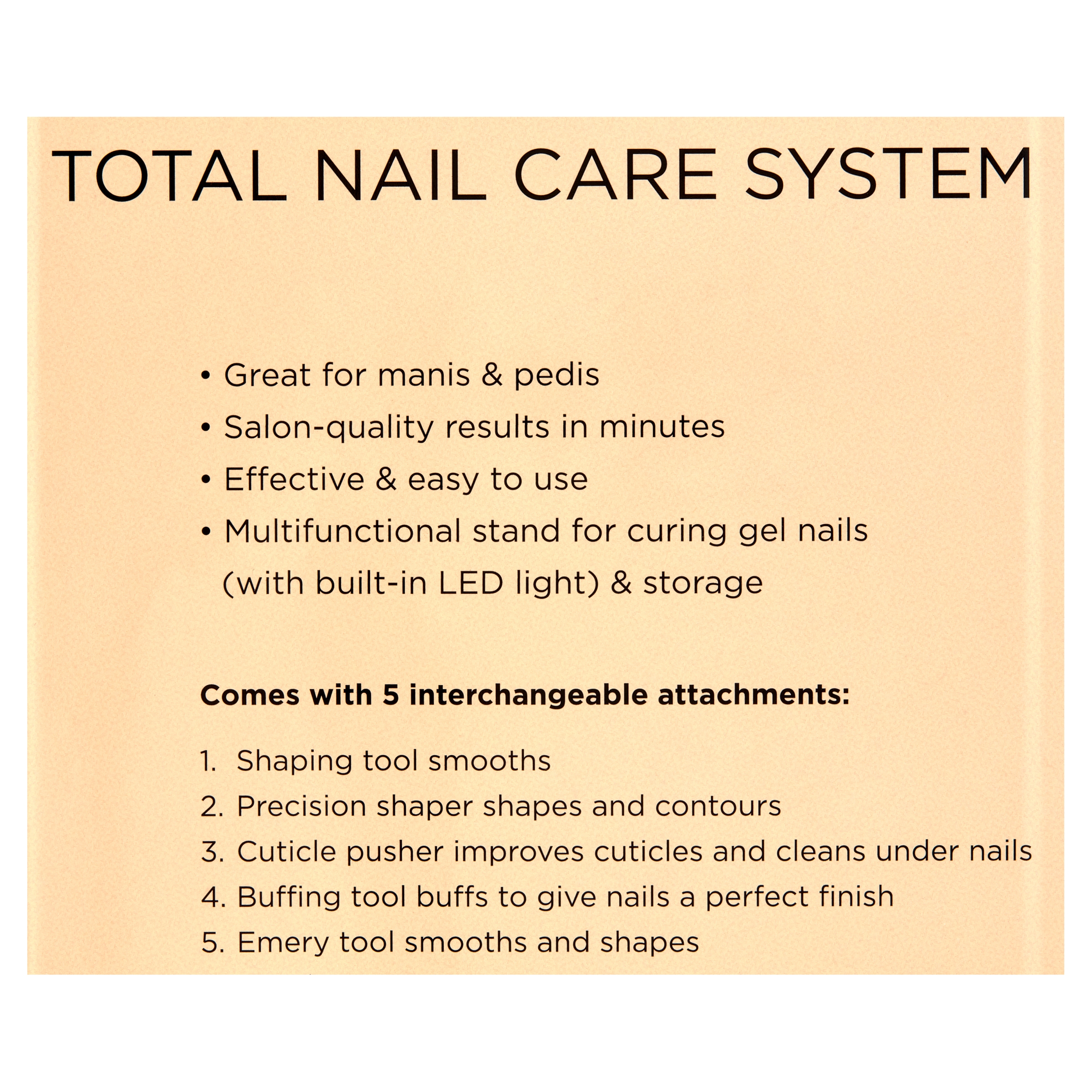 Equate Beauty Total Nail Care System