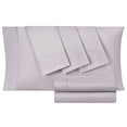 thumbnail image 2 of Empyrean Bedding  18"-24" Extra Deep Pocket Sheets Set - Ultra Soft Luxury Bed Sheet Set King - Light Gray Lavender, 2 of 9