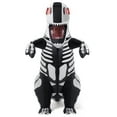 thumbnail image 4 of Joyfy Inflatable Costume for Kids, LED Light Eyes Skeleton Dinosaur Costume, Full Body Tyrannosaurus Rex Inflatable Costume, Suitable for Halloween Theme Dress up Party, 4 of 7