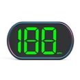 thumbnail image 1 of Zootealy High-Definition 3-Inch HUD with MPH Display - Easy Plug-and-Play Operation - Black ABS Material - White and Green Word Color Options, 1 of 6