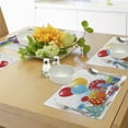 thumbnail image 4 of Ambesonne Party Place Mats Set of 4, Pie Hats Presents Ballons, Standard Size, Multicolor, 4 of 6