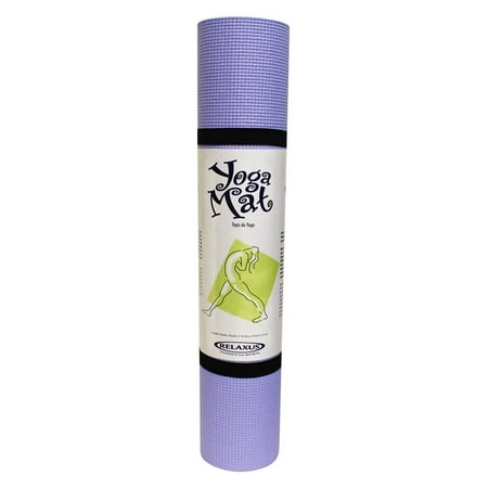 Relaxus Yoga Mat Periwinkle 72 In Walmart Com