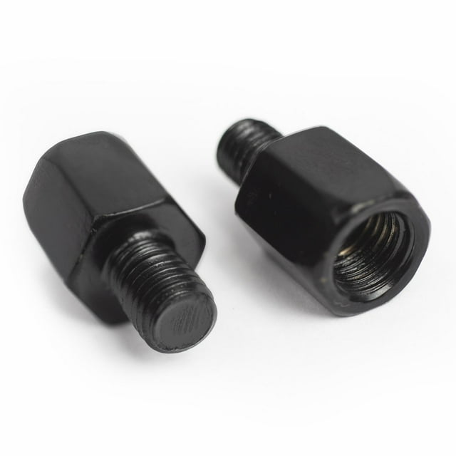 Aumento de espejo para motocicleta 8mmx10mm negro
