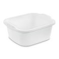 thumbnail image 7 of Sterilite 12 Qt. Dishpan, Multi-Purpose Plastic Wash Tub, Kitchen, Sink, White, 7 of 7