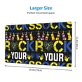 thumbnail image 2 of Pofeuu Rock Your Socks Print Mouse Pad,Rubber, Multipurpose Comfortable Waterproof Mousepad Desk Mat for Gamer Office Home, 2 of 8