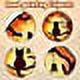 thumbnail image 4 of Adorno colgante de vidriera con forma de gato y luna, diseño de luna de otoño, gato negro, decoración para el hogar, jardín, patio, atrapasueños, idea de regalo para amigos, familia, Navidad, Acción de Gracias, 5,6 x 5,6 pulgadas ER, 4 of 5