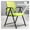 Green, variant on Folding Office Chairs Foldable Desk Chair Mid Back Mesh Guest Reception Stack Chairs with Arms for Office School Church Conference Waiting Room
