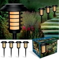 thumbnail image 3 of Bell + Howell Smart Solar Pathway Lights, Warm Flame Outdoor Lighting, 3 of 8