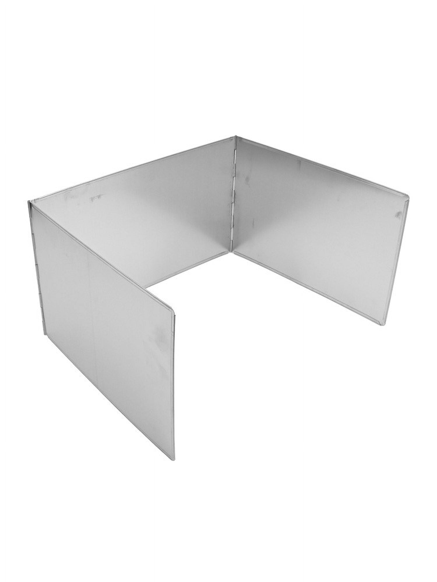 Camping Stove Windshield Stainless Steel Stove Plates Foldable Gas Stove Plates