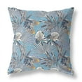 thumbnail image 6 of Plant Illusion Indoor/Outdoor Fabric Pillow in Gray Blue 20x20, 6 of 8