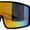 Black Rainbow Mirror, variant on Mens Color Mirror Super Oversized Wrap Rectangle Plastic Sport Sunglasses Frost Rainbow Mirror
