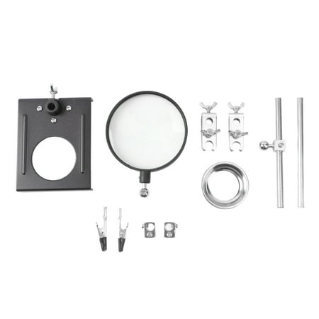 

Magnifying Glass Soldering Station Desktop Welding Repair with Auxiliary Clip Stand for PCB Mobile Phone Circuit Board
