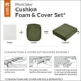 thumbnail image 4 of Classic Accessories 15"x2" Green Patio Cushion Slipcover, Montlake, 4 of 15
