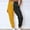 Yellow, variant on Hvot&aat Women's Colorblock Jogger Pants, Drawstring High Waisted Casual Workout Baggy Sweatpants with Pockets