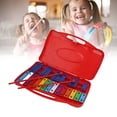 thumbnail image 1 of Kids Xylophone, Portable Aluminium Professional Xylophone Instrument Durable with Plastic Mallets for Home, 1 of 7