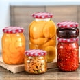 thumbnail image 2 of Miangastore 40Pcs Jam Jars Lids Screw Lids Lids Storage Caps for Canning Jars, 2 of 9