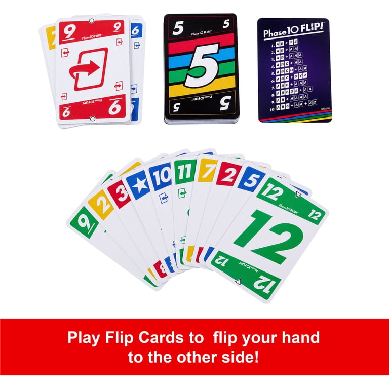 Mattel Phase 10 Flip Card Game photo 4