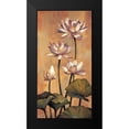 thumbnail image 2 of Deveraux, Jill 9x14 Black Modern Framed Museum Art Print Titled - White Lotus, 2 of 5