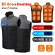 thumbnail image 4 of Chaleco autocalentable de 9 áreas, chaqueta térmica para hombre y mujer, chaqueta térmica con USB, ropa cálida para pescar en invierno, 4 of 5
