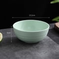thumbnail image 5 of Cuencos de cereales irrompibles – Juego de 5 cuencos ligeros de fibra de paja de trigo – Apto para lavavajillas y microondas – para arroz, cuencos de sopa, 5 of 5