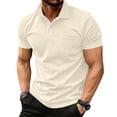 thumbnail image 2 of Men's Casual Pocket Polo Shirt Short Sleeve Cotton Golf Top Moisture Wicking Daily Tee, 2 of 5