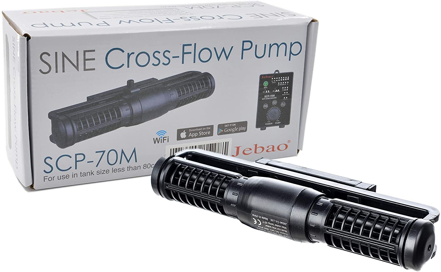 Jebao SCP-90 SINE Cross-Flow Pump 海水魚 Jebao SCP-90 Sine Cross Flow Pump Wave Maker with Controller