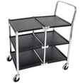thumbnail image 1 of Luxor MSCC-3 Chariot Utilitaire Pliable à Trois Étagères, 1 of 1