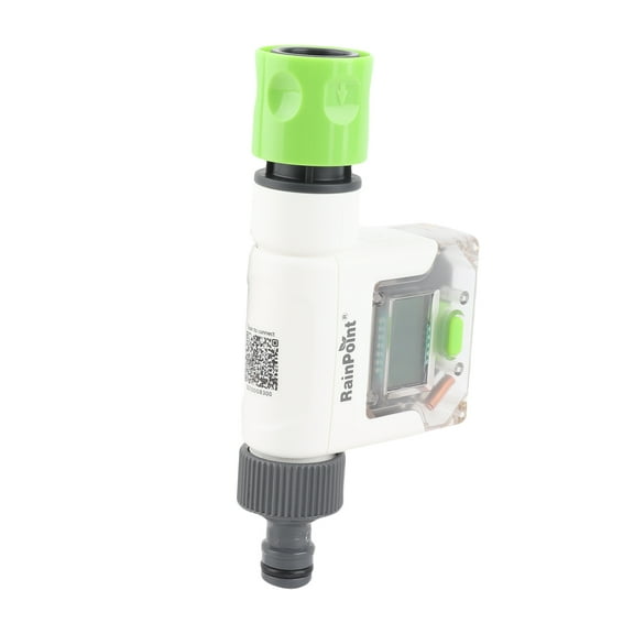 Water WiFi Water Flow Meter For Garden Hose Smart Water Meter With 4 Flow Modes Real Time Flow Tracking Easy Reading Display Usage Alerts