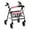 Cherry Blossom, variant on HELLHERO Cactus Fall Rollator Walker Seat Back Covers Seat Back Covers Lightweight Waterproof and Comfortable for Seniors Adult