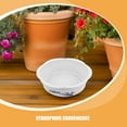 thumbnail image 3 of RENACLIPY Lotus Flower Bowl Hydroponic Planter White Plastic for Decor Versatile Use Elegant Design 4Pcs, 3 of 8