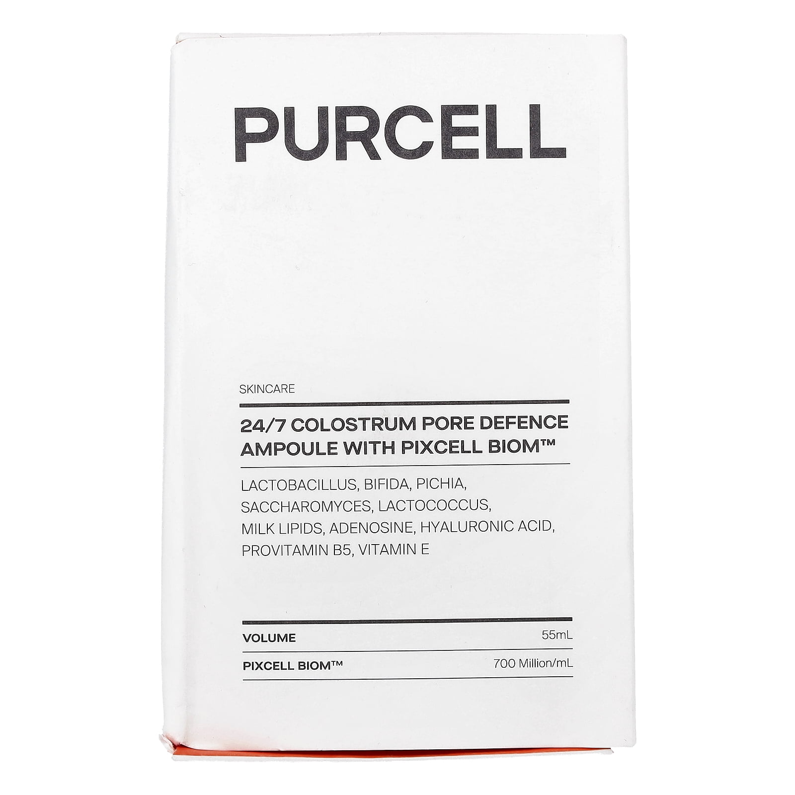 PURCELL 24/7 Colostrum Ampoule Mist - Glass skin with Long Hydration, Poreless Smooth Skin, Before & After Makeup, Hyaluronic Acid and Vitamin, For All Skin types, 1.85 fl oz