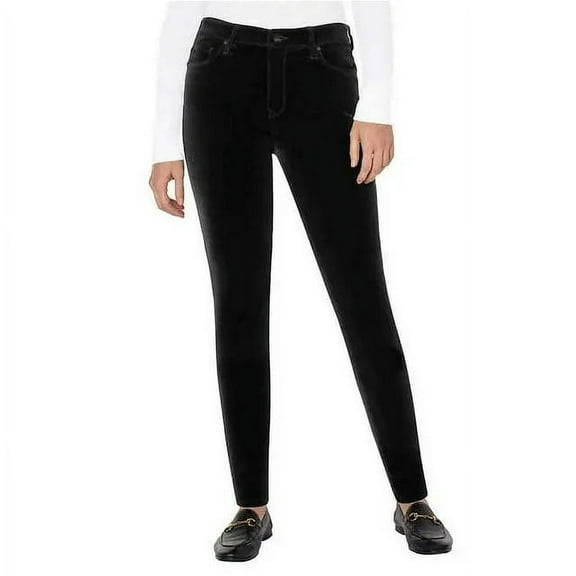 Well Worn Women's Corduroy Skinny Pants, Black