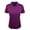 Dark Purple, variant on NEW Women's Callaway Golf Solid Swing Tech Polo Peacoat XS