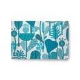 thumbnail image 2 of Simply Daisy 2' x 3' Orchid Flower Forest Spring Chenille Rug, 2 of 5