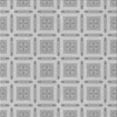 thumbnail image 1 of Ahgly Company Indoor Square Patterned Platinum Silver Gray Area Rugs, 5' Square, 1 of 6