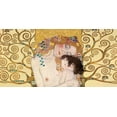 thumbnail image 2 of Klimt Patterns 14x9 Black Ornate Wood Framed with Double Matting Museum Art Print Titled - Motherhood I, 2 of 4