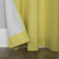 thumbnail image 6 of Sun Zero Harper Bright Vibes 100% Blackout Grommet Curtain Panel, 40"X63", Sunflower Yellow, 40"X63", Sunflower Yellow, 6 of 10