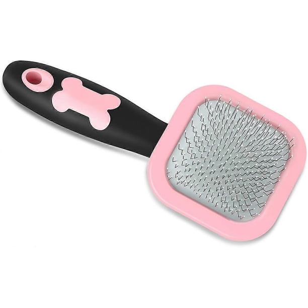 Pet Grooming Brushes - Shedding And Grooming Tools Dog Combs Shedding Combs Puppy And Cat Brushes Pet Knotting Combs - Blue