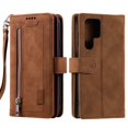 thumbnail image 3 of BEIYOYO Samsung Galaxy S22 Ultra Case Wallet with Card Slot Premium Soft PU Leather Zipper Flip Folio with Wrist Strap Kickstand Protective for Samsung S22 Ultra Wallet Case -Rose Gold, 3 of 6