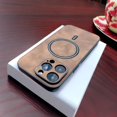 thumbnail image 3 of Luxury PU Leather Case For iPhone 15 14 13 12 11 Pro Max 15Pro 14Pro 13Pro iPhone15 iPhone14 For Magsafe Wireless Charge Cover a, 3 of 5