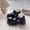 Black, variant on LvhaoGJOB Girls' Elegant Style Mary Jane Shoes with Comfortable Fit and Non-Slip Platform Sole