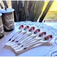 thumbnail image 2 of Roy Kirkham S/6 Teaspoons - Redoute Rose, 2 of 2