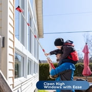 DSV Standard Professional Multi-Use Window Squeegee | Length 16- 55, Rubber Strip 10, Window Cleaner