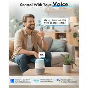 Insoma WiFi Sprinkler Timer, Smart Hose Faucet Timer, APP and Voice Control