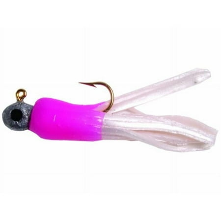 0.03 oz Mini Tube Jig Pink & Pearl - Pack of 3